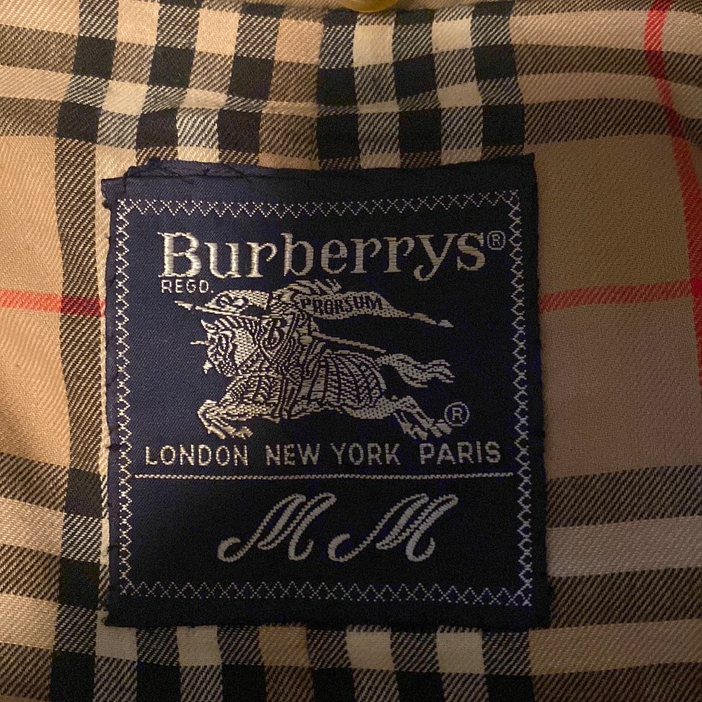 Burberry Trench with Removable Liner Sz M